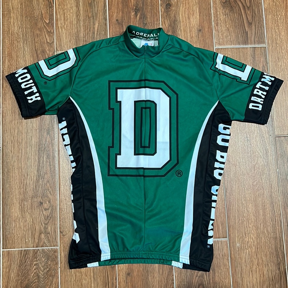 Adrenaline Promotions Dartmouth 3/4 zip down Cycling Jersey Shirt